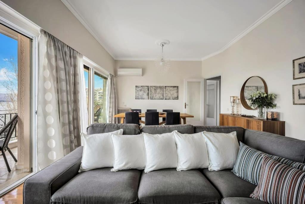 Bright Central Apartment With Splendid Sea View! Chalkida Exterior foto